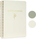 Easy to Use Monthly Budget Planner - 12 Month Financial Organizer with Expense Tracker Notebook