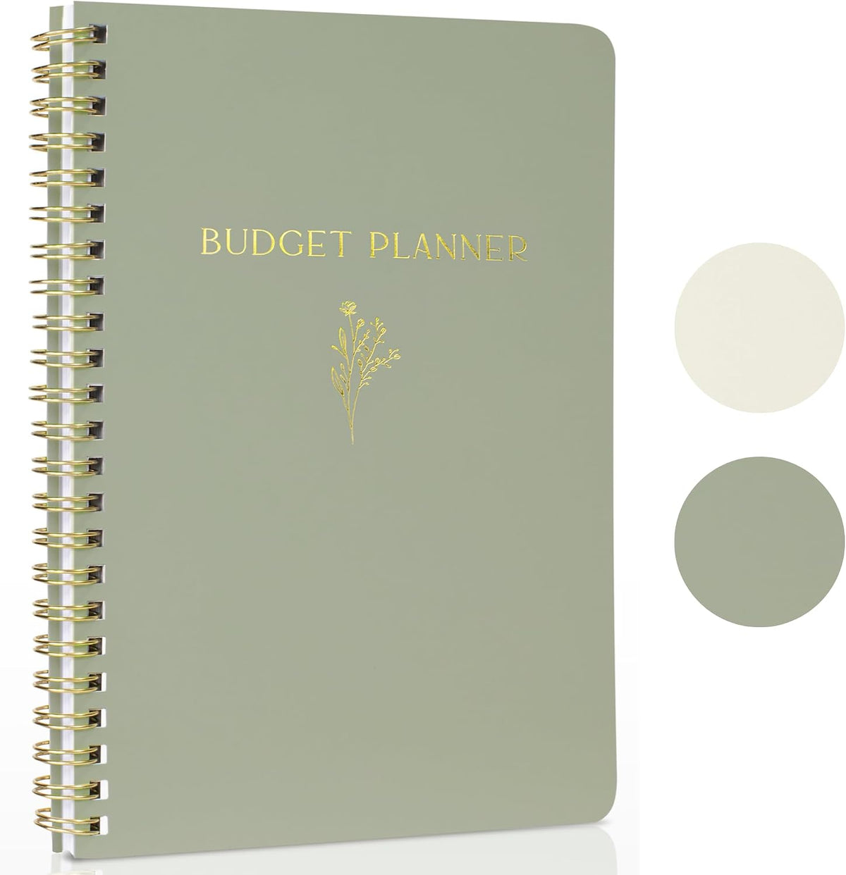 ZICOTO Easy to Use Monthly Budget Planner - 12 Month Financial Organizer with Expense Tracker Notebook - Monthly Money Budgeting Book To Manage Finances Effectively - 5.5"x8"