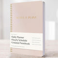 Beautiful Daily Planner And Notebook With Hourly Schedule